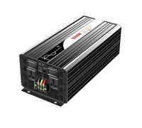 POWERinvert Onduleur Solaire À Onde Sinusoïdale 5000 W 12 V 24 V 48 V CC vers 110 V 220 V CA avec Télécommande Et Affichage Numérique(12V,100V,Europe)