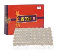 powerking Lot de 54 rouleaux de moxa pour moxibustion douce, soulagement des douleurs musculaires, massage corporel