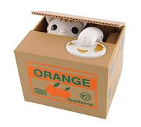 Powerking Tirelire en Forme de Cochon Volant des pièces de Monnaie et boîte à pièces pour économiser Les sous, Jouet Anniversaire pour Enfants et Enfants (Cat)