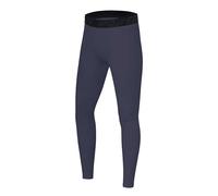 PowerLayer Legging Couche de Base pour Le Sport Bas de Compression Running pour Garcon - Gris Foncé, 8-10 Ans