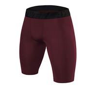 PowerLayer Short Compressif Couche de Base Thermique pour Homme - Cabernet, S