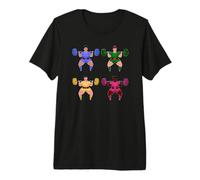 Powerlifter Gym pour Filles T-Shirt Haut de Gamme