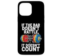 Powerlifting Gym Humor Heavy Barbell Weightlifting Coque pour iPhone 13 Pro Max