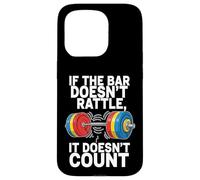 Powerlifting Gym Humor Heavy Barbell Weightlifting Coque pour iPhone 15 Pro