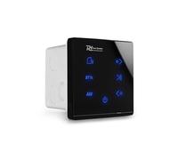 Power Dynamics Powerline A100B Amplificateur Audio Mural 8 Ohm 4X 20 Watts, Récepteur sans Fil Bluetooth, USB et SD, Écran Tactile, Livré avec Télécommande, Idéal pour Sonorisation de la Maison