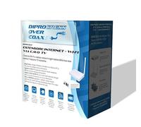 Powerline Internet par câble TV Diprogress Doc avec Extension WiFi