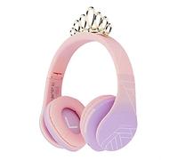PowerLocus Casque Bluetooth Enfant, P2 Casque Audio pour Enfants avec Volume limité à 85db, Écouteurs sans Fil et Filaires, Casque Pliable et Réglable, Confortable, avec Micro intégré, Micro SD Slot