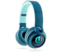 PowerLocus Casque Enfant Bluetooth, Casque Audio sans Fil pour Enfants, Bluetooth 5.0 Confortable Pliable Casque avec Micro intégré, Volume limité à 85db, Réglable, Micro SD Carte Slot, Lumières LED
