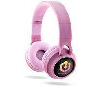PowerLocus Casque Enfant Bluetooth, Casque Audio sans Fil pour Enfants, Bluetooth 5.0 Confortable Pliable Casque avec Micro intégré, Volume limité à 85db, Réglable, Micro SD Carte Slot, Lumières LED