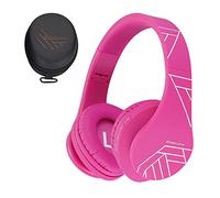 PowerLocus Casque Bluetooth Enfant, P2 Casque Audio pour Enfants avec Volume limité à 85db, Écouteurs sans Fil et Filaires, Casque Pliable et Réglable, Confortable, avec Micro intégré, Micro SD Slot