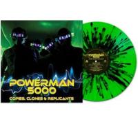 POWERMAN 5000 - COPIES CLONES REPLICANTS - GREEN/BLACK SPLATTER - Viny - F4z