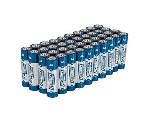 Powermaster 827540 Lot de 40 Piles Alcalines Super LR6 type AA