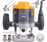 Powermat Défonceuse fraiseuse électrique 2000W G 6/8 mm 11500–30000 tr/min Accessoires