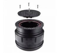 Powermat Plastique Couvercle de Regard Schachtdeckel DN400 Étanche Piège A15