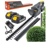 Powermat Taille-Haies Sans Fil 21V 2Ah Cisaille à Haies Sur Accu