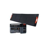 PowerMax 2400 Pro Powerstation Réservoir solaire portable 2016Wh + OSCAL PM200 Pro Panneau solaire pliable 200W Station d'énergie Portable