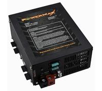 PowerMax PM4 100A 110V AC to 12V DC 100 Amp Power Converter with Built-in 4 Stage Smart Battery Charger with Reverse Polarity, Overload and Thermal Protection