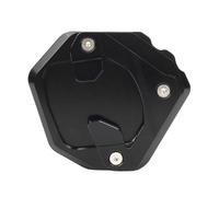PowerMotor Béquille latérale de moto - Plaque large de support de stationnement CNC pour XTZ 700 XTZ700 T700 XT1200 Z Super Tenere 2019-2023 (noir)