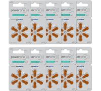 Powerone Lot De 10 Paquets 60 Piles Au Total Taille 312[Z397]