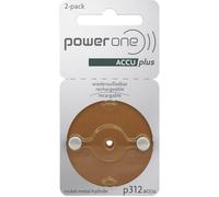 Powerone P312 Pile rechargeable pour appareil auditif ZA 312 NiMH 23 mAh 1.2 V 2 pc(s)