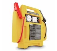 Powerplus 4-en-1 Powerstation POWX411 - Kit de démarrage et d'assistance en Panne pour Voiture, Diesel, Moto 1600cc - Alimentation 7000mAh - Compresseur 17 Bars - Lumière 3,6W