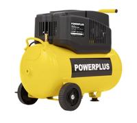 Powerplus Compresseur POWX17250 - Compresseur sans huile 1200W 24L