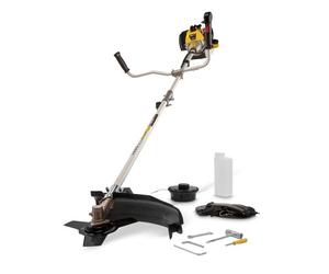 Powerplus Débroussailleuse Thermique POWXG30412 -Coupe-Bordure/Debroussailler a Dos/52cc/avec Harnais d'Épaule, Réservoir 1,1 l