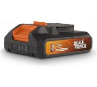 Powerplus Dual Power Batterie POWDP9021, 20V, Capacité de 2000mAh, Technologie de la batterie Li-on, Outils 20 V uniquement