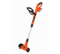 Powerplus Dual Power désherbeur télescopique POWDPG8060-20 V Désherbeur, sans batterie ni chargeur, avec brosse en nylon et acier, outils de jardinage pour désherber
