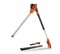 Powerplus Dual Power Taille-Haie Batterie POWDPG75380 - Taille Haie Téléscopique sur Batterie de 40 V, sans Batterie ni Chargeur, Lame de 600 mm et Écart de 20 mm, Outillage de Jardin