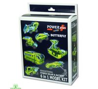 POWERplus "Junior" Butterfly Kit Éducatif Hybride Solar Et Batterie 6 En 1