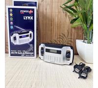 Radio solaire et à manivelle Powerplus Lynx
