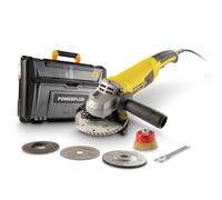 Powerplus Meuleuse d'angle POWXBOX015 - Meuleuse d'angle 1200W Ø 125mm - 5 acc.