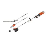 Powerplus Multi-Outil de Jardin à Batterie POWDPG7553 - 4en 1 Tailler-Couper-Troncer-Débroussailler,4V sans Batterie ni Chargeur