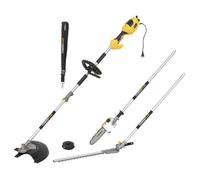 Powerplus Multi-Outil de Jardin Électrique POWXG3020 - 4-en-1 de 1000 W, Tailler/Coupe-Bordure/Troncer/Débroussailler Electrique