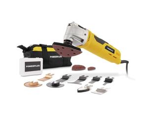 Powerplus Multi-outil oscillant POWX1348 - Oscillating multitool 450W - 34 acc.