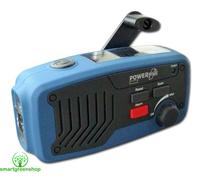 Powerplus PP-Panther Radio Portable Noir, Bleu