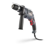 Powerplus Perceuse à Percussion Électrique POWE10030-2 en 1 : Perçage et Perçage à Percussion, Perceuse Filaire de 600 W et 3 Nm, Vissage à Gauche et à Droite, 1 Accessoire