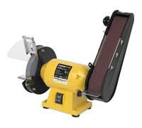 POWERPLUS Ponceuse à bande et touret - 240 W - Câble: 2 m