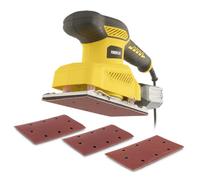 Powerplus Ponceuse vibrante POWX04010 - Ponceuse vibrante 260W - 6 acc.