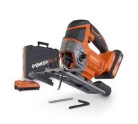 Powerplus POWDP25310 - Scie sauteuse sans fil 20V - 2300 min-¹ - avec batterie 2.0Ah et chargeur - Dual Power
