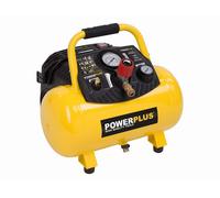 POWERPLUS POWX1723 - Compresseur sans huile 1100W 12L