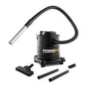 PowerPlus POWX308 - Aspirador cenizas 20l- 1200w Con ruedas y accesorios