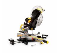 Powerplus Scie à onglet POWX075751DB - Scie à onglet 2 biseaux télesc 2000W Ø 305mm - 2 acc.