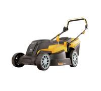Tondeuse Gazon Électrique POWERPLUS POWXG6281 - 2000W, 420mm Ø, Ramassage, Mulching, Éjection Arrière