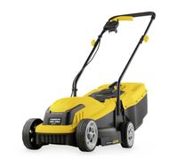 PowerPlus Tondeuse à gazon électrique POWEG62205 – 1300 W 320 mm, ramassage et éjection arrière