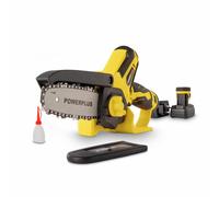 Mini tronçonneuse sans fil POWERPLUS POWXG1045 - 12V - 10cm - 2x batteries 2Ah inclues