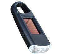Powerplus Viper Format de poche Énergie solaire LED Lampe de poche avec clip de Carabina