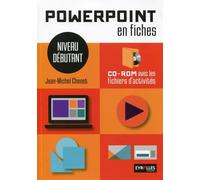 Powerpoint en fiches - Niveau débutant Cd-rom avec les fichiers d'activités. - Jean-Michel Chenet - Genie Des Glaciers - broché - Guide