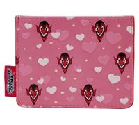 Loungefly Cartoon Network: Powerpuff Girls - His Infernal Majesty - Porte-cartes méchant avec 3 emplacements pour cartes - Idéal pour les enfants et les adultes - Sacs de collection